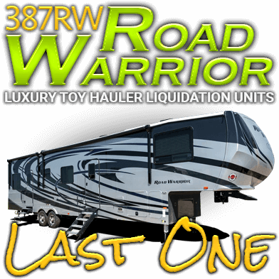 Sidebar 2019 Heartland Road Warrior 387RW